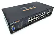 Signamax 12-PORT 10/100T/TX + 2 SFP Industrial Ethernet Switch 065-7714HSFPTB