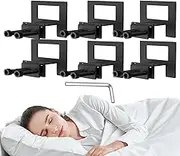 Mattress Slip Stopper - Mattress Slide Stopper, Non-Slip Mattress Holder | 6 Adjustable Metal Bed Stopper Retainer Baffle Bed Holder, Easy to Install Mattress Slide Stopper for Bed