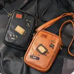 皮革 CONCEPT 男士斜挎包 LEATHER LEATHER BAG 小號男士街頭包 AERO