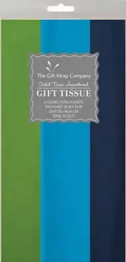 The Gift Wrap Company Solid Gift Tissue, Moroccan Dreams (135-07)