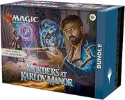 Magic: The Gathering Murders at Karlov Manor Bundle - 9 Play Boosters, 30 Land Cards + Exclusive Accessories