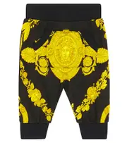 [Versace Kids] Versace Kids Baby Medusa cotton jersey sweatpants M 36 multicoloured