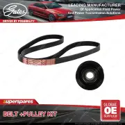 Gates Belt & Pulley Kit for Mercedes Benz C220 W203 W204 2.2L 110kW 125kW