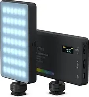 ShiftCam ProLED | RGBWW Panel | Any Mood, Anywhere - for Filmmaking, Videography and Creative Photography | RGB and CCT Lighting Modes | ProGrip Accessory