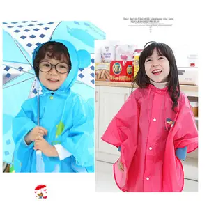 鬥篷雨衣 兒童雨衣 雨披 韓國男女兒童時尚寶寶卡通雨衣雨披小孩可愛雨衣鬥篷式雨衣