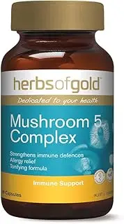 Herbs of Gold Mushroom 5 Complex 60 Capsules