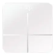 Weight Scale Body Fat Scale Electronic USB Charging 180KG Bathrooms Floor LED Digital Display WHITE COLOR