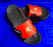 AND1 essential Molded Footbed Sport Slides Sandals US Men's Size 7,3D Logos,NEW