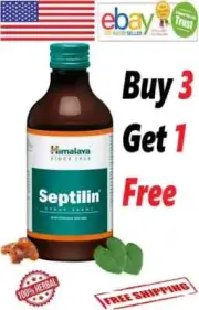 Himalaya Septilin Syrup For Immunity Booster 100% Natural 200ml. (FREE SHIPPING)