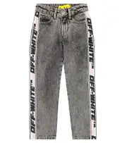 [Off-White Kids] Off-White Kids Logo jeans Y 12 grey