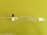 Lab Glass Cylindrical shape separatory separation funnel 500ml with scale new