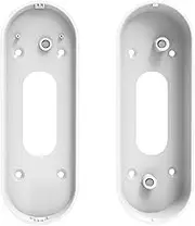 Replacement Mount Kit for WUUK Wireless Doorbell - Includes 3M Backplate, 15° Wedge Mount, Spare Screw Pack - WUUK Battery-Powered Smart Doorbell Pro Compatible