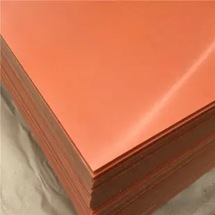 橘紅色電木板整張零切電工板配電箱耐高溫絕緣板材膠木板加工定制