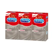 在飛比找momo購物網優惠-【Durex杜蕾斯】超薄更薄型保險套10入*3盒(共30入)