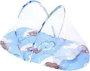 Folding Baby Mosquito Net Infant Pop Up Travel Bassinette Portable Cribs Bed for 0-18 Month Baby