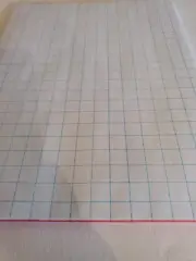 Smart Graph Paper Pad 8-1/2 x 11 Inches 1/2 Inch Ruling 50 Sheets Per Top Glued