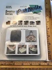 AMACO COUNTRY SERIES PUSH MOLDS CLAY INNAVALE CHURCH 4x3" A3