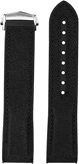 [EKSIL] Silicone Nylon Watchband For Omega Seamaster 300 Speedmaster 8900 Planet Ocean 20mm 22mm 21mm Watch Strap Tools