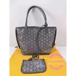 二手精品 GOYARD 戈雅 ANJOU 雙面購物袋 MINI TOTE包 手提包 菜籃子 子母包