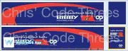 Code 3 Adhesive Vinyl Trailer Decal - Bibby livery - 1/50 1/76 1/148 1/64 1/87