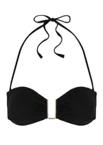 Melissa Odabash Barcelona Bandeau Bikini top - Black - 14 14