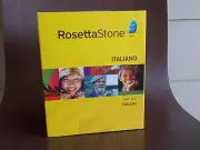 Rosetta Stone Italiano Version 3 level 1 and 2 ITALIAN personal edition SEALED