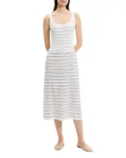 Theory Contrast Stripe Dress
