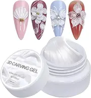 Solid diyyl For Nails | Solid Sculpture diyyl | Nail Molding Gel | Gel naill art Sculpture Non-Sticky Hand Extension Sock Off UV LED Salon ddiy At Home, Salon