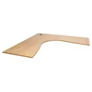 Rapidline Cockpit Corner Desk Top Only 25Mm Thick W1800 X W1500 X D700Mm Beech
