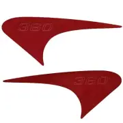 Chaparral Boat Hard Top Decals 14.00549 | Signature 360 Red (Set of 2)