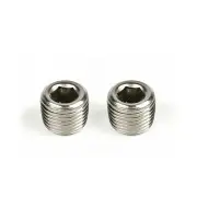 SAAS Diff Breather Stainless Block Off Plugs 1/8 BSP - in a Pack of 2