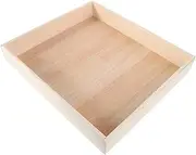 Abaodam Square Mini Desktop Sand Storage Box for Boys and Girls for Indoor Sand Play Accessories Safe for Toddlers Compact Design