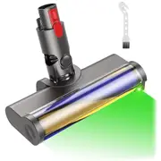 Vacuum Attachments with Dust Detection Light for V7 V8 V10 V11 V15 Cordless Cleaners Floor Brush Head
