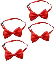 [WOFASHPURET] Graduation Tie Red Bow Ties for Men Bow Tie and Suspenders for Men Pins Burgundy Pocket Square for Men Navy Bow Ties for Men Tie Clips Clip Ties Men Pink Bow Tie Clip Bow Tie