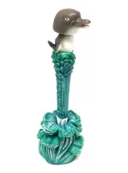 DOLPHIN BOBBLE HEAD BALL POINT PEN SOUVENIR MEMORABILIA GIFT PENS W BONUS HOLDER