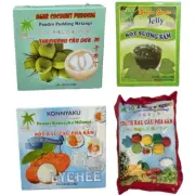 Coconut Tree Brand Agar Jelly Pudding Konnyaku Dessert Variety - Choose Flavor
