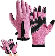 [Generic] Winter Touchscreen Gloves,Windproof Ski Gloves - Non-Slip Gloves for Running, Cycling, Biking, Hiking, Walking, Sports