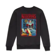 Steven Rhodes He Sees You When You're Sleeping Sweatshirt - Black