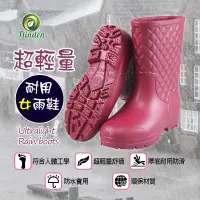 在飛比找蝦皮購物優惠-【富林登】鈴木牌超輕量女用雨鞋 (機車雨鞋 工作雨鞋 清潔雨