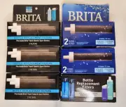 BRITA PREMIUM FILTERING WATER BOTTLE FILTERS - 6 PACKS