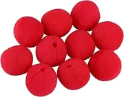 Dickly Red Clown Noses Photo Props Novelty 5cm Funny for Costume Cosplay Noses for Performance Halloween Christmas, 10pcs