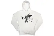 Linkin Park Unisex Adult Street Soldier Hoodie (White) - UTRO9821