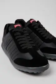 Pelotas XLite Black Textile and Nubuck Sneakers for Men.