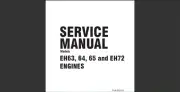 Robin America EH63, EH64, EH65 and EH72 Engines Workshop Service manual Reprint