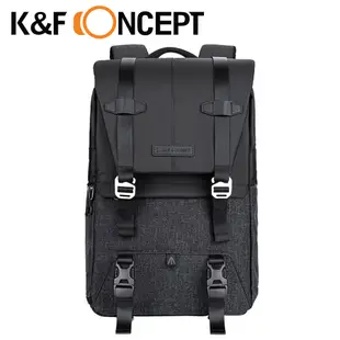 K&F CONCEPT 時尚者專業攝影單眼相機後背包 KF13.087AV5 黑灰色