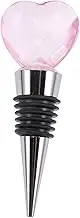 Cabilock Heart Shape Wine Stopper Elegant Decorative Wine Saver for Weddings and Parties for Friends Box