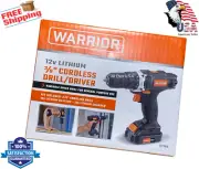 12v Lithium-Ion 3/8 in. Cordless Drill/Driver with 12 Torque Clutch Setting
