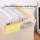 2pcs Fridge Storage Case Clip-type Design Freestanding Condiment Bag Storage Gap