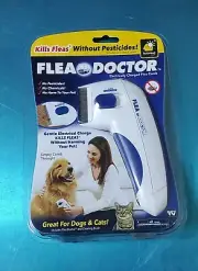 Flea Doctor Electronic Flea Comb for Dogs & Cats New In Package As Seen On TV.