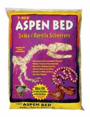 T-Rex Reptile Terrarium Substrate - Aspen Bed 5qt bag